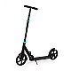 Sulankstomas juodas miesto paspirtukas 95–105 cm