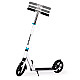 Sulankstomas baltas miesto paspirtukas 95–105 cm