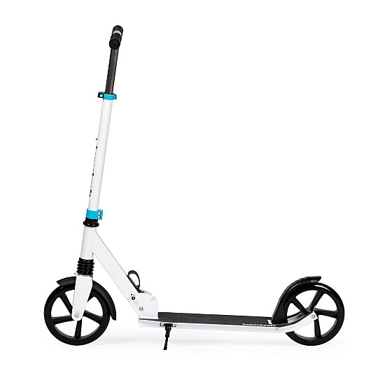 Sulankstomas baltas miesto paspirtukas 95–105 cm