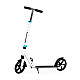 Sulankstomas baltas miesto paspirtukas 95–105 cm