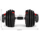 Reguliuojamas hantelis su stovu 2,5–24 kg MOVEPRO