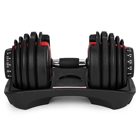 Reguliuojamas hantelis su stovu 2,5–24 kg MOVEPRO