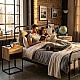 ModernHome Nightstand with Drawer and Shelf