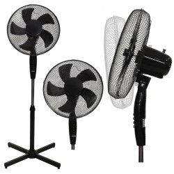 Juodas ventiliatorius, 45 W