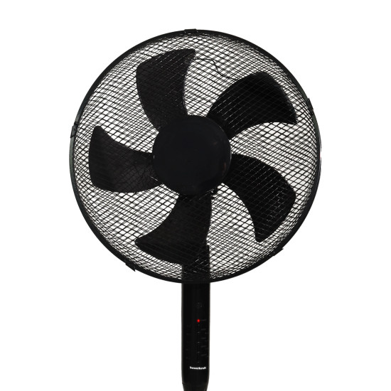 Juodas ventiliatorius 45 W su nuotolinio valdymo pultu Elektronika ir buitiniai prietaisai LONGWELL INDUSTRIAL LTD