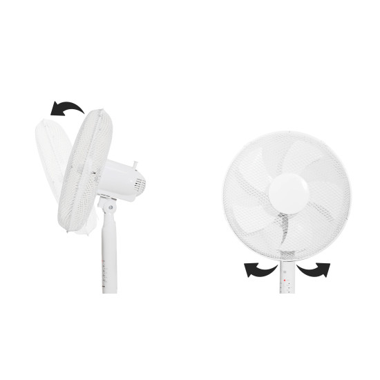 Ventiliatorius 45 W su nuotolinio valdymo pultu Elektronika ir buitiniai prietaisai LONGWELL INDUSTRIAL LTD