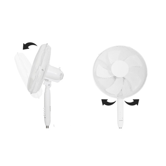 Baltas ventiliatorius, 45 W Elektronika ir buitiniai prietaisai LONGWELL INDUSTRIAL LTD
