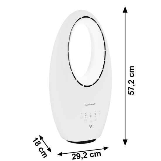 Stacionarus grindų ventiliatorius 60 W – 3 režimai su LED apšvietimas Elektronika ir buitiniai prietaisai LONGWELL INDUSTRIAL LTD