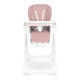 High Chair for Feeding Adjustable Height Eco Leather Straps Double Tray ECOTOYS