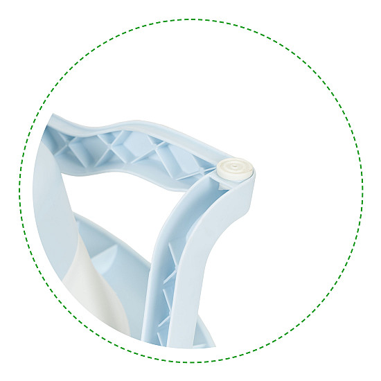 Foldable Travel Baby Bathtub with Drain Hole, Gray