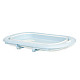 Foldable Travel Baby Bathtub with Drain Hole, Gray