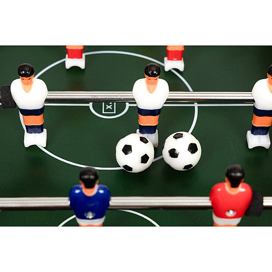 Mažasis stalo futbolas vaikams su dviem kamuoliais