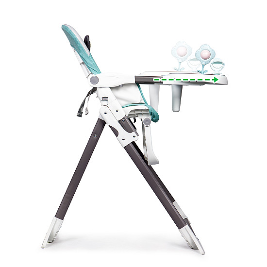 ECOTOYS kokkupandav helesinine lasteiste