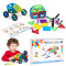 "Houses and Cars" Magnetic Building Set, 48 pieces