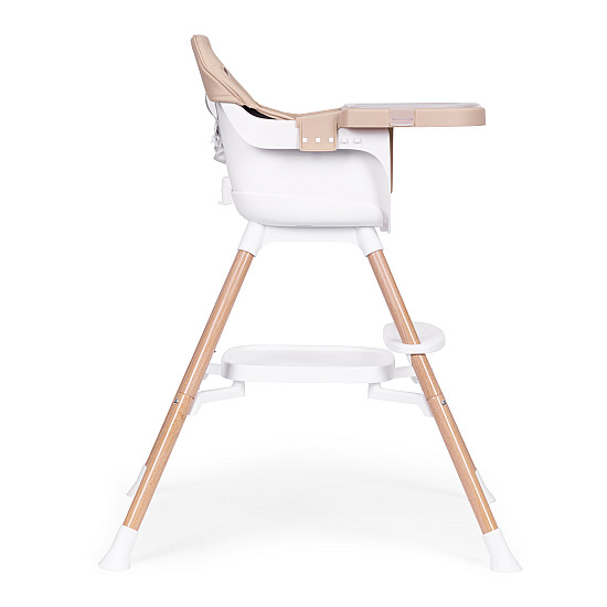 Lasten ruokailutuoli 2-in-1, hiekanvärinen, ECOTOYS