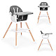 Laste söögitool 2-in-1, hall, ECOTOYS