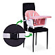 Laste söögitool „2-in-1“, roosa, „ECOTOYS“