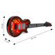 Raudona elektrinė gitara vaikams Muzikos instrumentai MULTISTORE