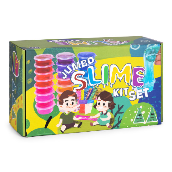 Slime rinkinys vaikams, 113 dalių Lavinamieji MULTISTORE