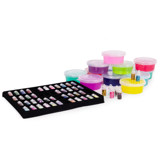 Slime rinkinys vaikams, 113 dalių Lavinamieji MULTISTORE
