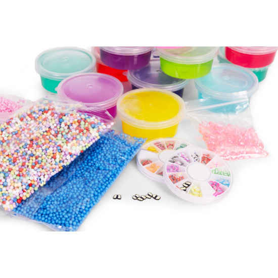 Slime rinkinys vaikams, 113 dalių Lavinamieji MULTISTORE