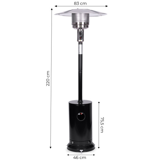 Dujinis sodo/terasos šildytuvas 13 kW  MultiGarden