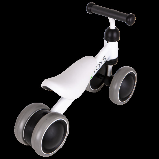 Baltas mini balansinis dviratis Dviračiai ECOTOYS