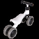 Baltas mini balansinis dviratis Dviračiai ECOTOYS