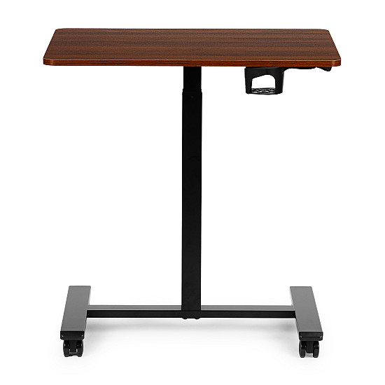 Mobilus rudas reguliuojamo aukščio stalas 70x48 cm ModernHome