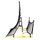 Pööratav jalgpallivärav Rebounder 220 x 120 cm MOVEPRO