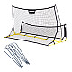 Pööratav jalgpallivärav Rebounder 220 x 120 cm MOVEPRO