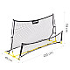 Pööratav jalgpallivärav Rebounder 220 x 120 cm MOVEPRO