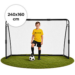 Futbolo vartai su tinklu 240 x 160 x 80 cm MOVEPRO
