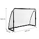 Futbolo vartai su tinklu 240 x 160 x 80 cm MOVEPRO
