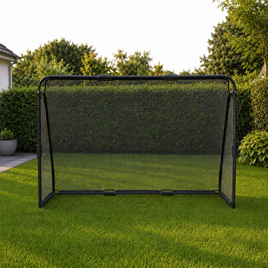 Futbolo vartai su tinklu 240 x 160 x 80 cm MOVEPRO