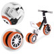 Juodas balansinis dviratis su pedalais 2in1 Dviračiai ECOTOYS