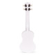Vaikiška balta medinė ukulelė Muzikos instrumentai ECOTOYS