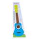 Vaikiška balta medinė ukulelė Muzikos instrumentai ECOTOYS