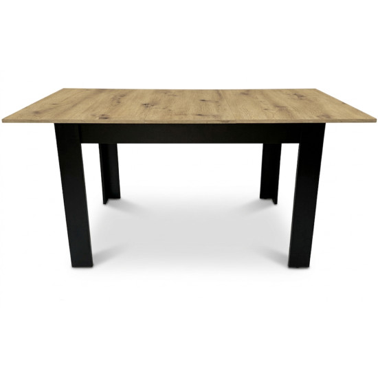 Stačiakampis išsiskleidžiamas stalas 120–160 × 80 cm