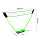 Badmintono rinkinys su sulankstomu tinklu 300 x 156 cm MOVEPRO