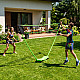Badmintono rinkinys su sulankstomu tinklu 300 x 156 cm MOVEPRO