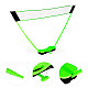 Badmintono rinkinys su sulankstomu tinklu 300 x 156 cm MOVEPRO