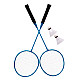 Badmintono rinkinys su sulankstomu tinklu 300 x 156 cm MOVEPRO