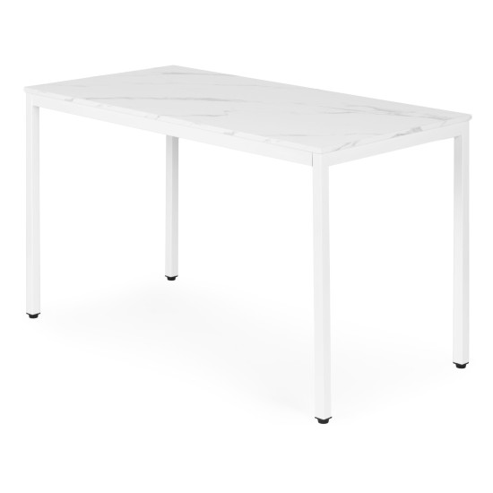 Baltas virtuvės / rašomojo stalas 120 x 60 cm