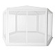 Balta sodo palapinė 2x2x2 m su tinkleliu nuo uodų MultiGarden
