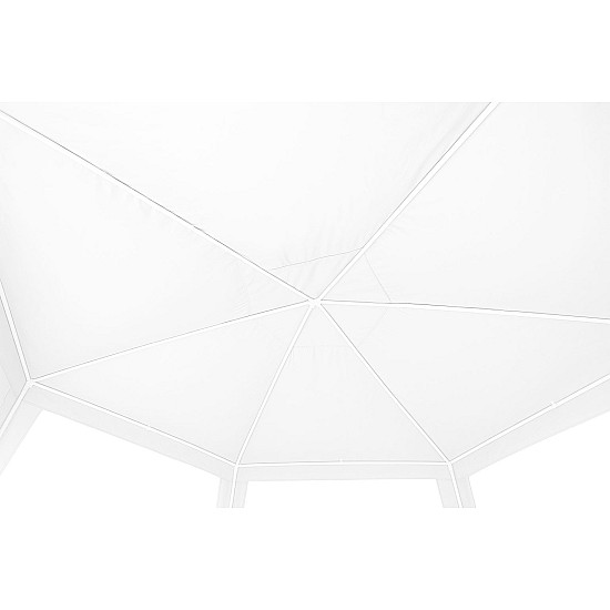 Balta sodo palapinė 2x2x2 m su tinkleliu nuo uodų MultiGarden