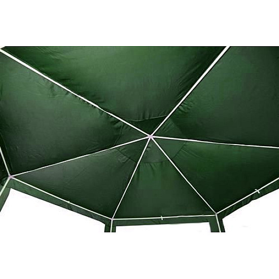 Žalia sodo palapinė 2x2x2 m su tinkleliu nuo uodų MultiGarden