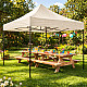 Automatic garden gazebo in brown MultiGarden