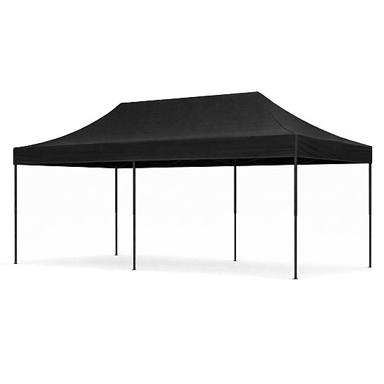 Automatically foldable garden tent 3×6 m black MultiGarden