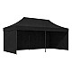 Automatically foldable garden tent 3×6 m black MultiGarden